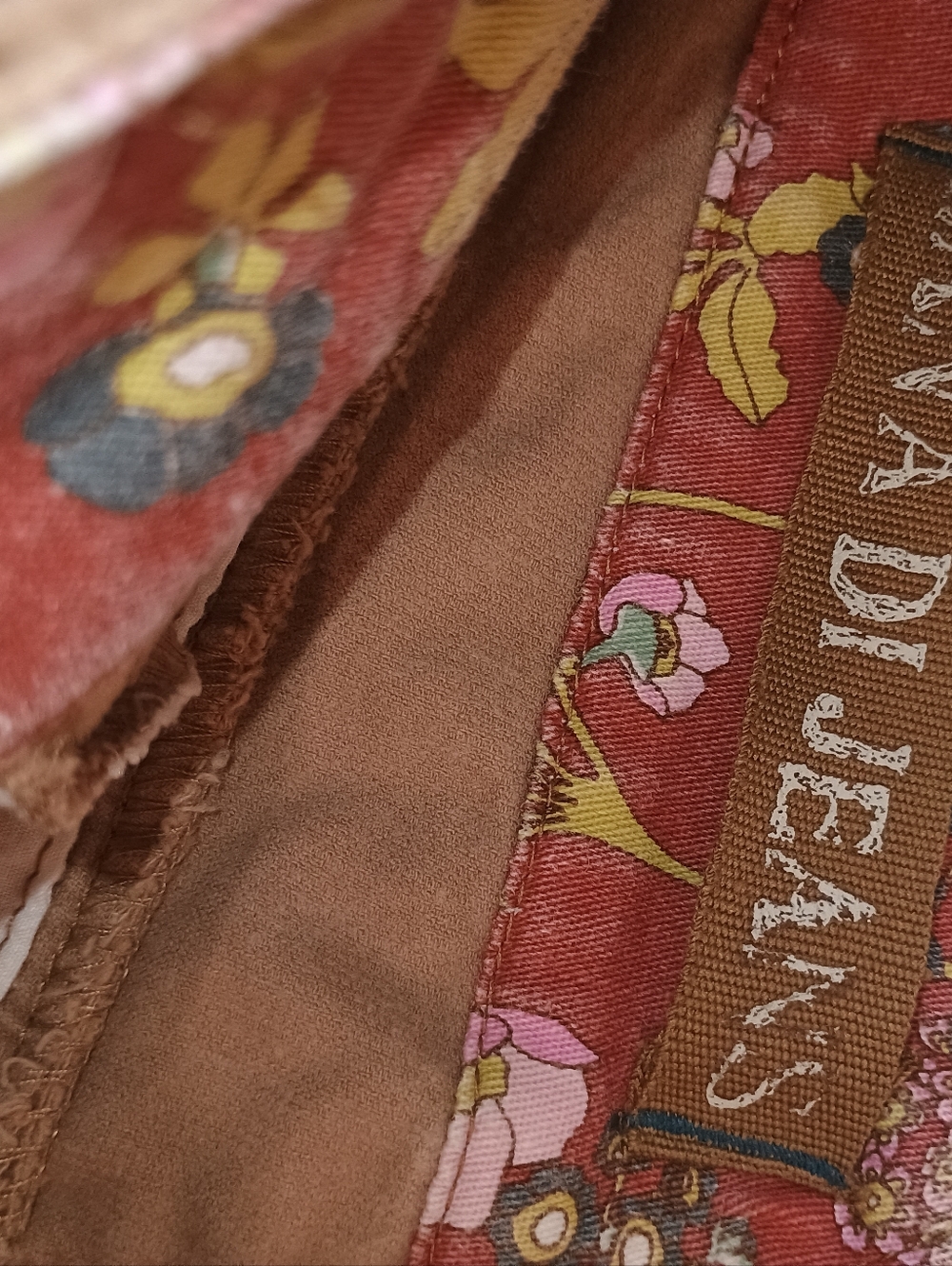 Zana Di Jeans Size 5 Corduroy Mini Shorts in Tan - Picture 7 of 8